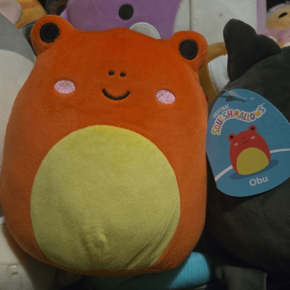 Squishmallows Obu Frog S7 W/ Tag